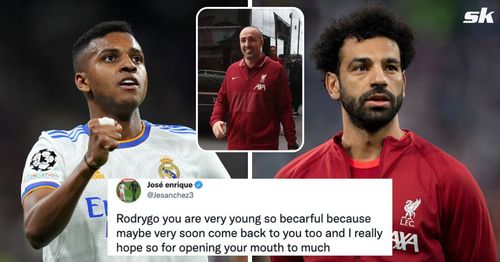 Jose Enrique slams the Madrid star