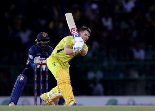 David Warner's dismissal by Dhananjaya de Silva was a huge turning point in the game. (Getty Images)