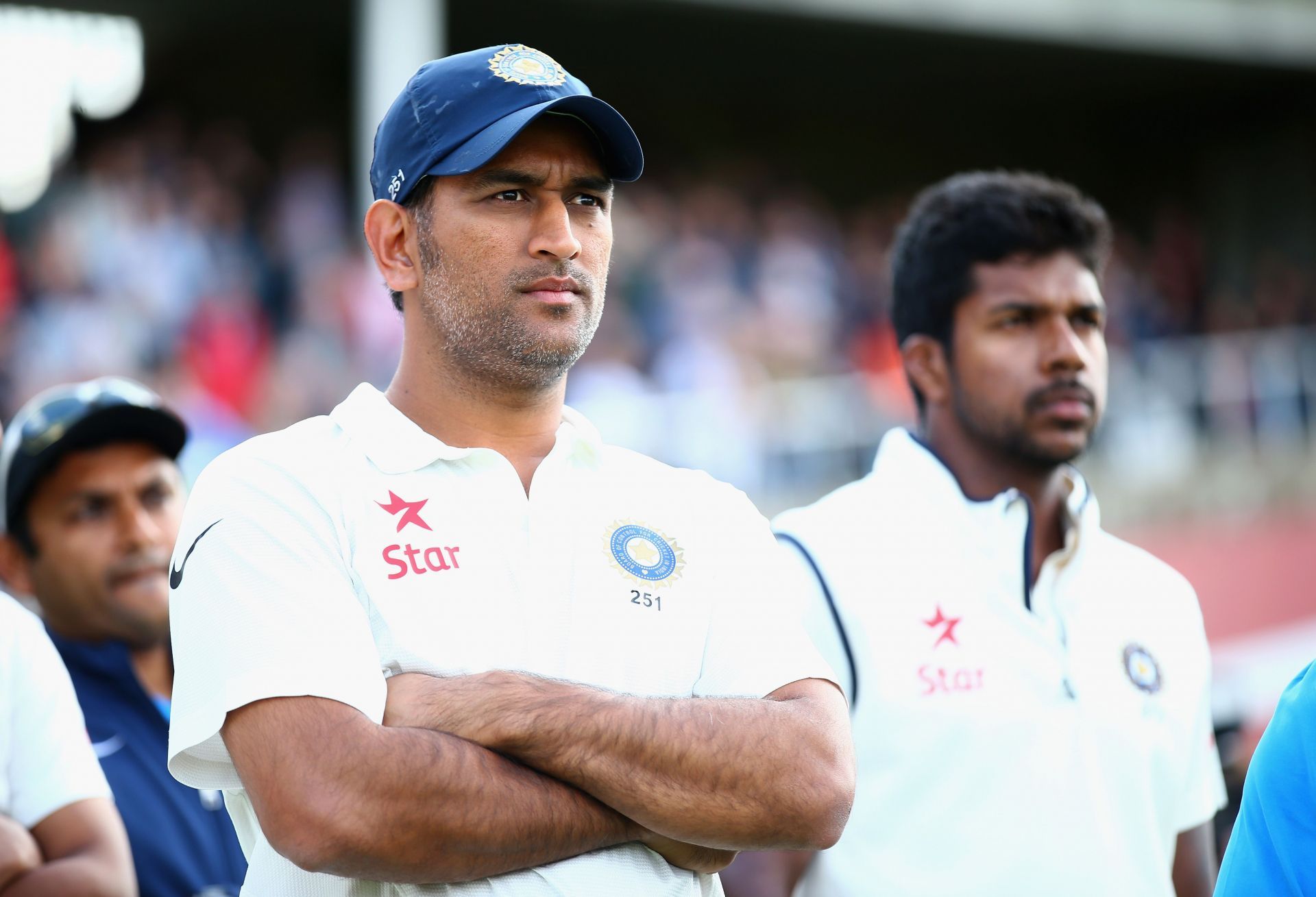 MS Dhoni retired from test cricket whilst he was captain