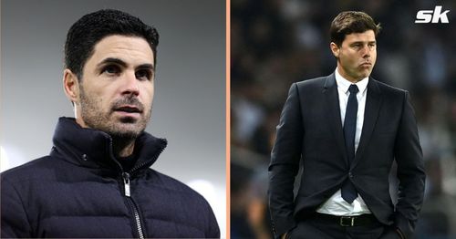 Mauricio Pochettino (R) and Mikel Arteta are looking to bolster their attacks for next season.