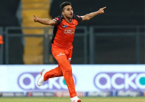 Umran Malik hasn't been given a go yet in the T20 series between India and South Africa (Picture Credits: IPL)