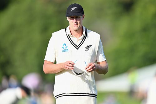 Kyle Jamieson was the pick of the New Zealand bowlers at Lord's (Credit: Getty Images)