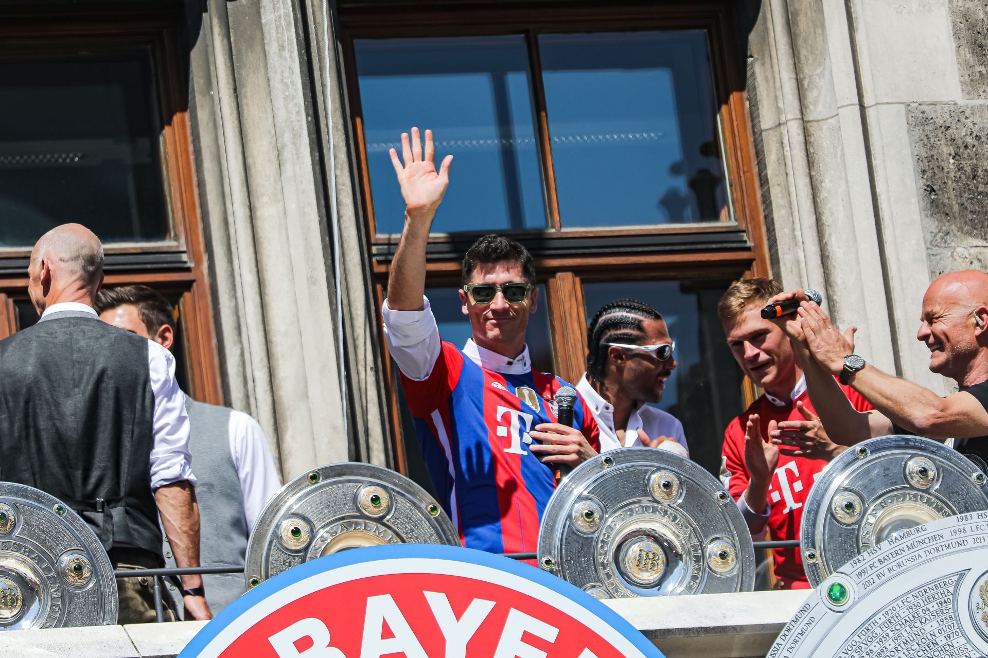 Robert Lewandowski could be waving goodbye to Bayern