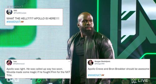 Apollo Crews was recently seen with Commander Azeez