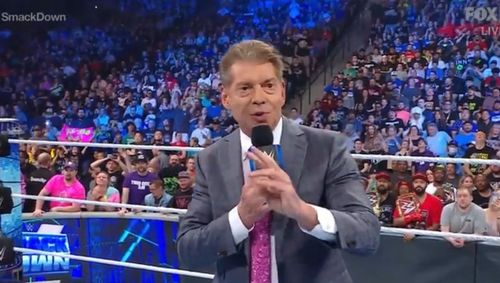 Vince McMahon made an appearance on this week's SmackDown