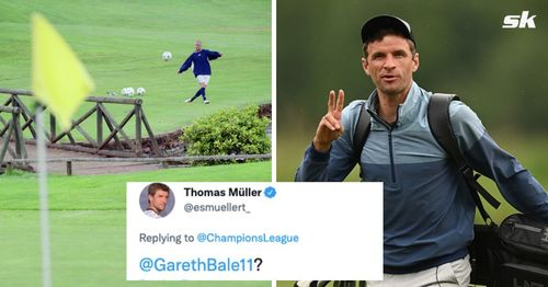 Thomas Muller aims a cheeky dig at Gareth Bale