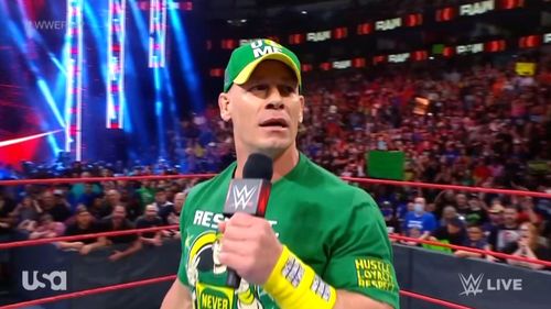 Cena's return to RAW went over well with the former WWE creative member