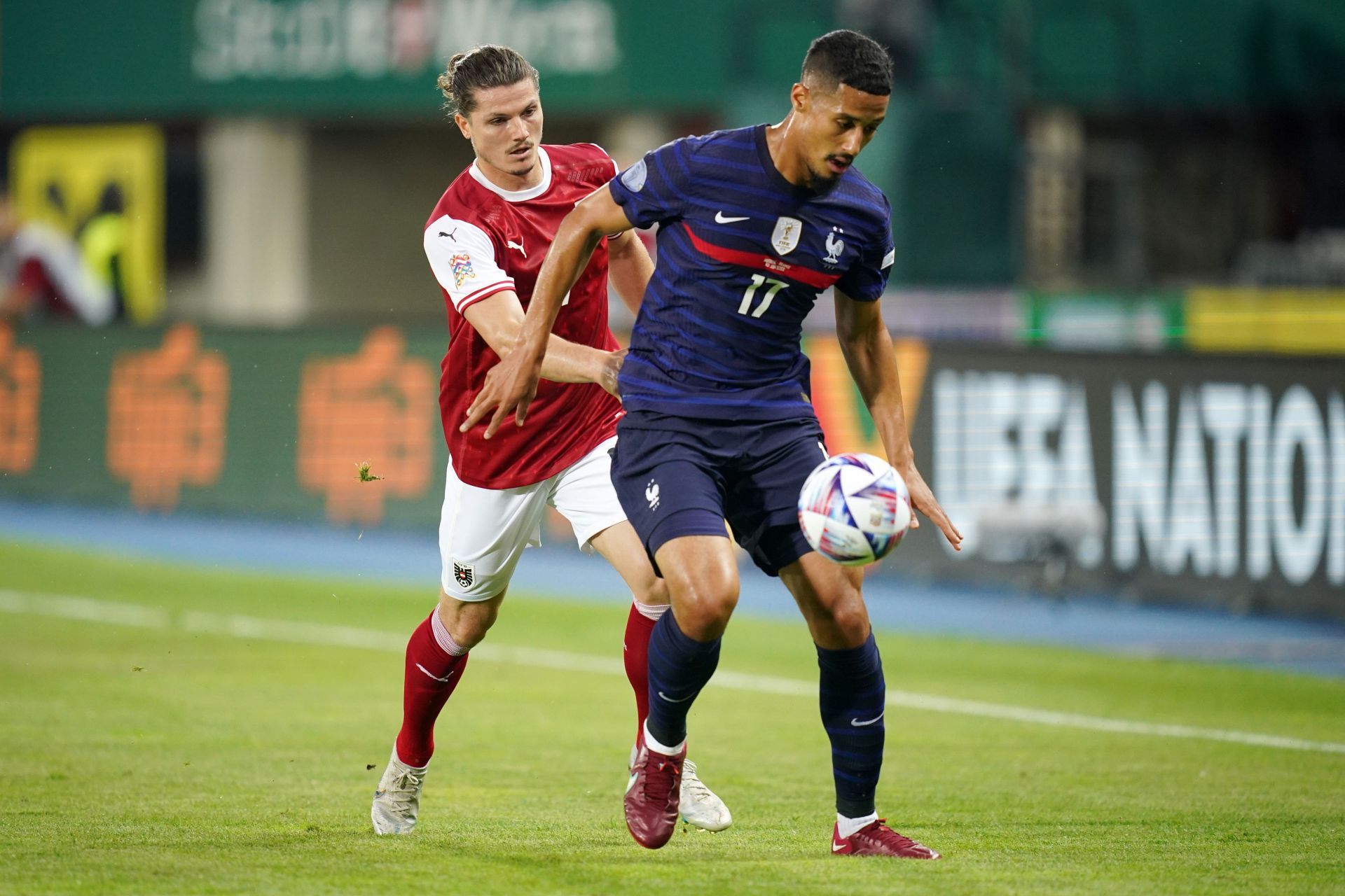 William Saliba (right) is likely to stay at the Emirates next season.