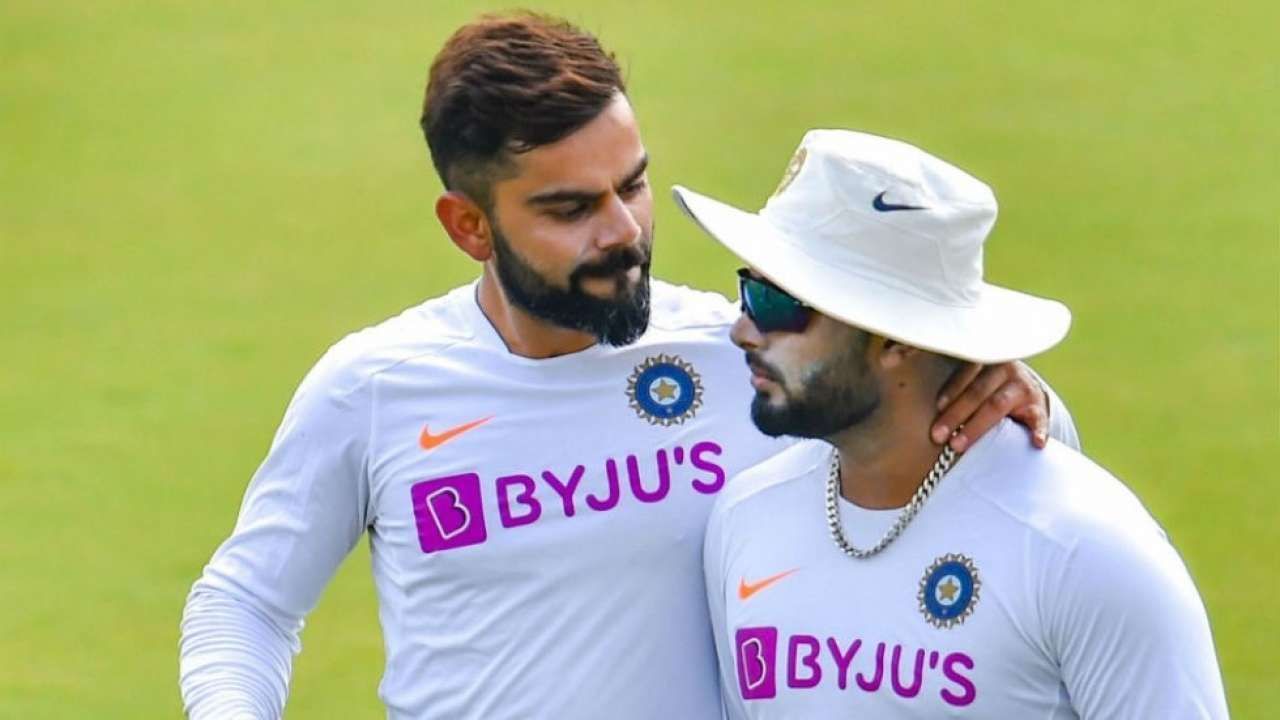 Rishabh Pant made his international debut under Virat Kohli (Credit: Twitter)