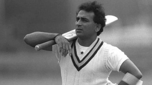 Sunil Gavaskar was the first batter ever to score 10,000 runs in Tests. (P.C.:Twitter)