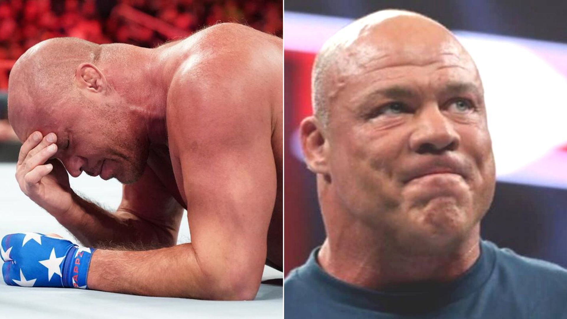 Kurt Angle recently had double knee surgery