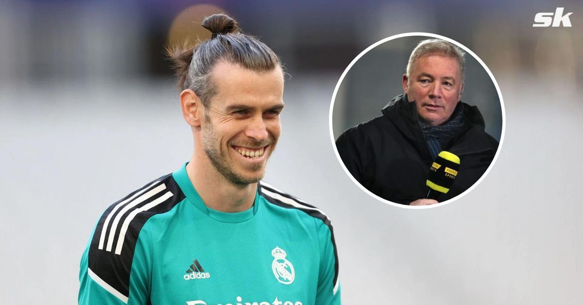 Ally McCoist makes a joke while trying to tempt Gareth Bale to join Rangers.