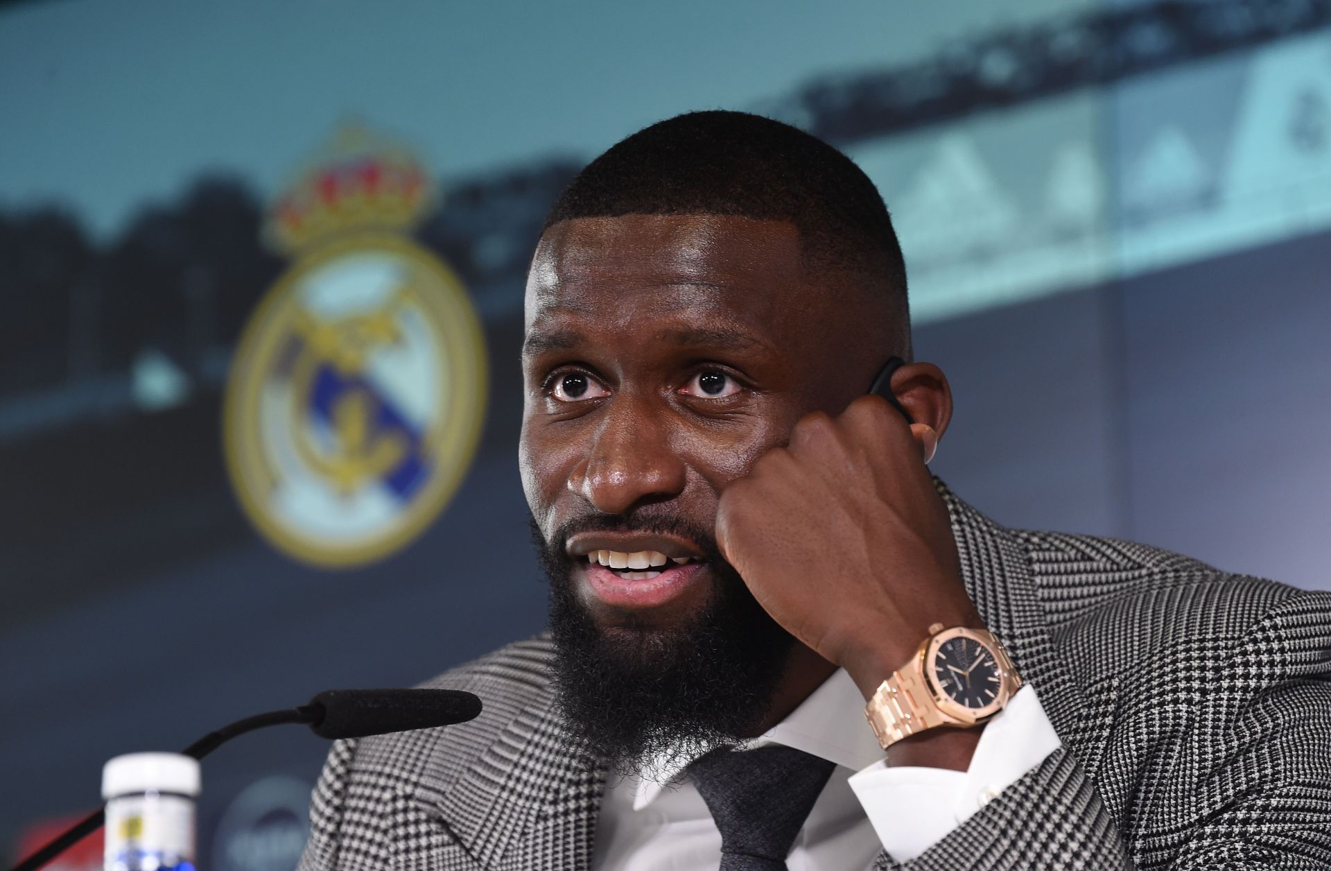 Real Madrid Unveil New Signing Antonio Rudiger