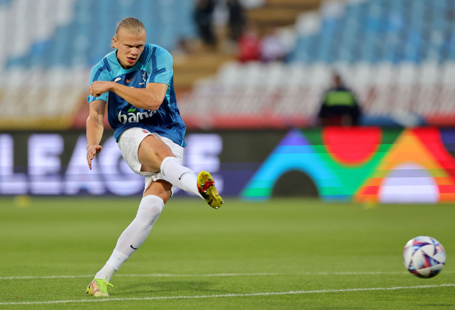 Erling Haaland is the newest star to arrive at City.
