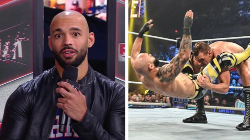 WWE SmackDown's Ricochet recently lost to Gunther