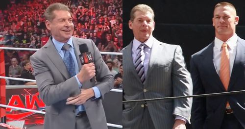 Mr. McMahon cut a promo on RAW to hype up John Cena's return