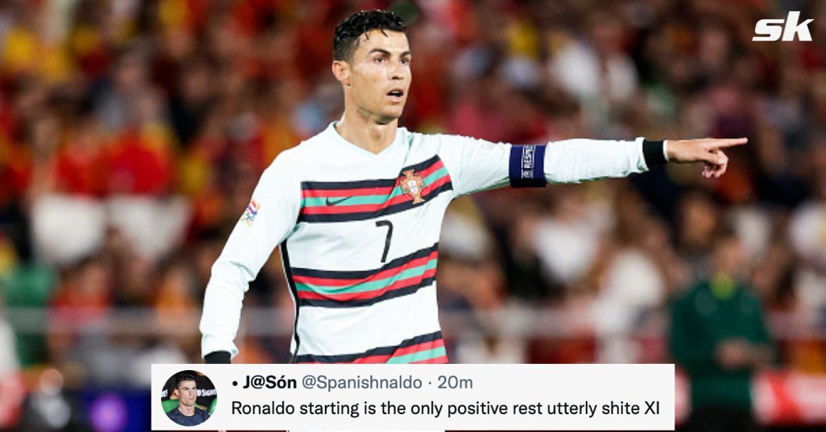 Cristiano Ronaldo starts for Portugal against Switzerland