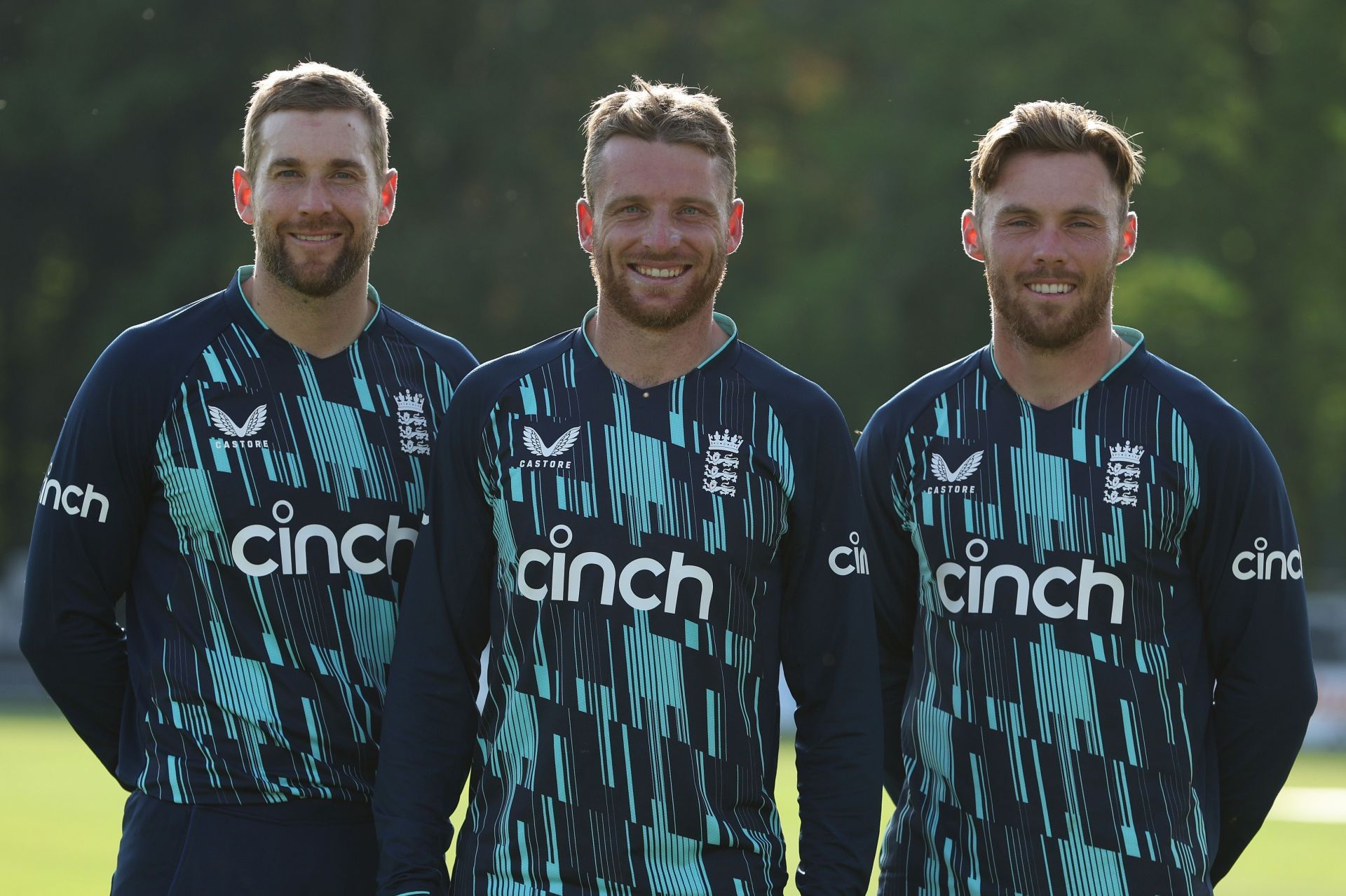 (L-R): Dawid Malan, Jos Buttler and Phil Salt stole the show in the first ODI against the Netherlands