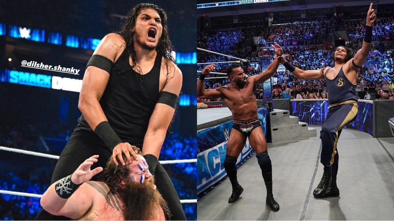 भारतीय WWE सुपरस्टार शैंकी और जिंदर महल