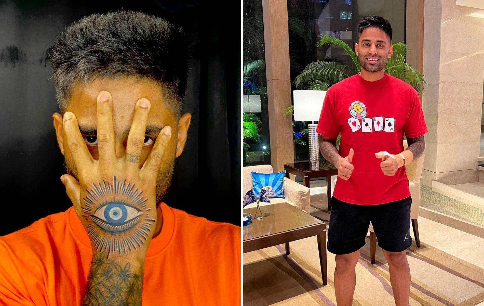 Yadav has posted pictures of his new tattoo on social media (Pics: Instagram).