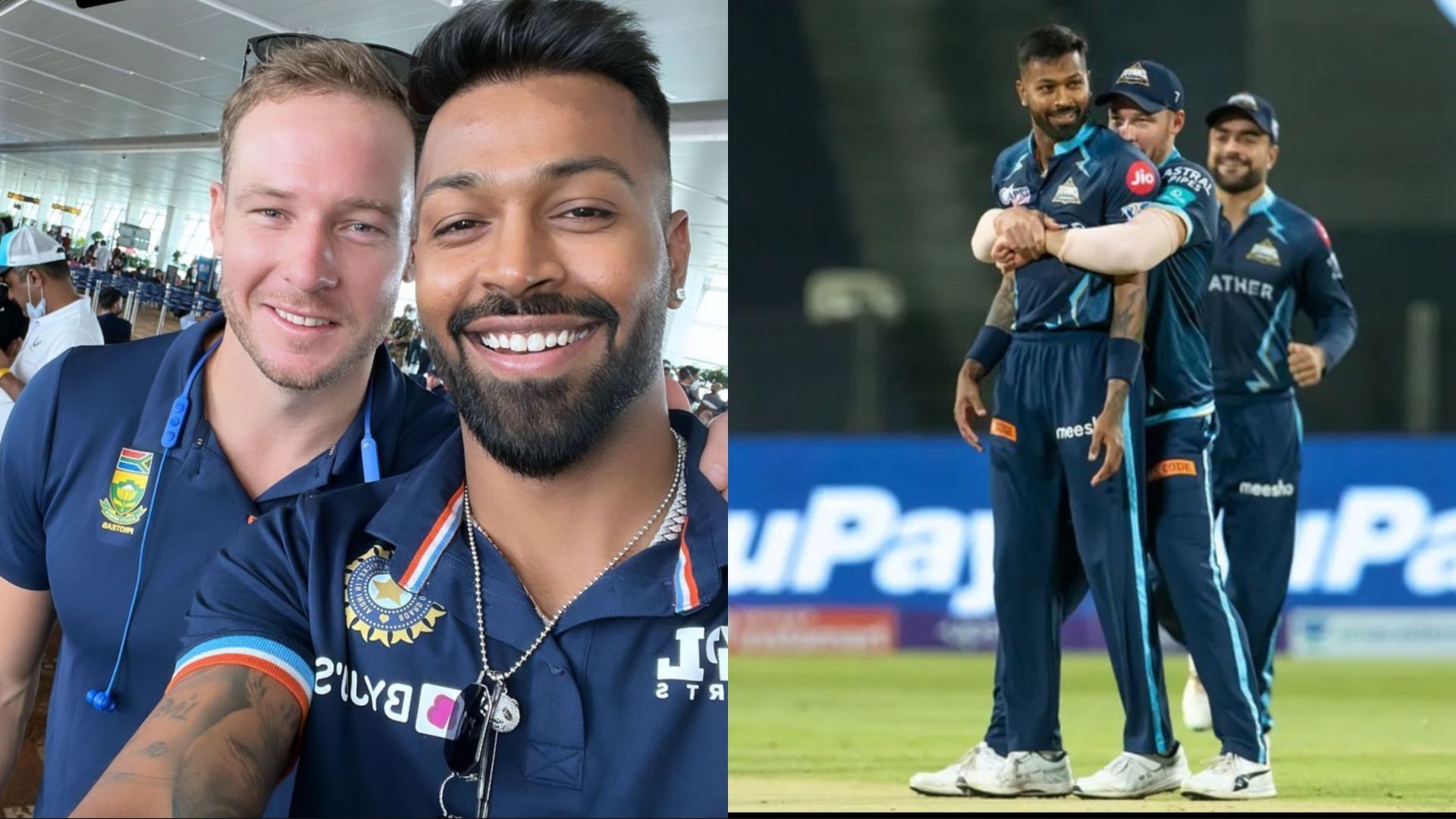 Hardik Pandya and David Miller played together for Gujarat Titans in IPL 2022. (Image Source: Instagram)