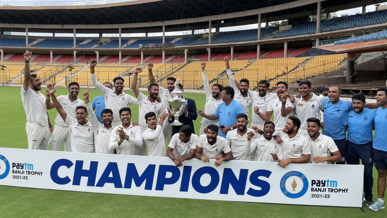 मध्य प्रदेश ने पहली बार रणजी ट्रॉफी अपने नाम की है  (PIC - BCCI)