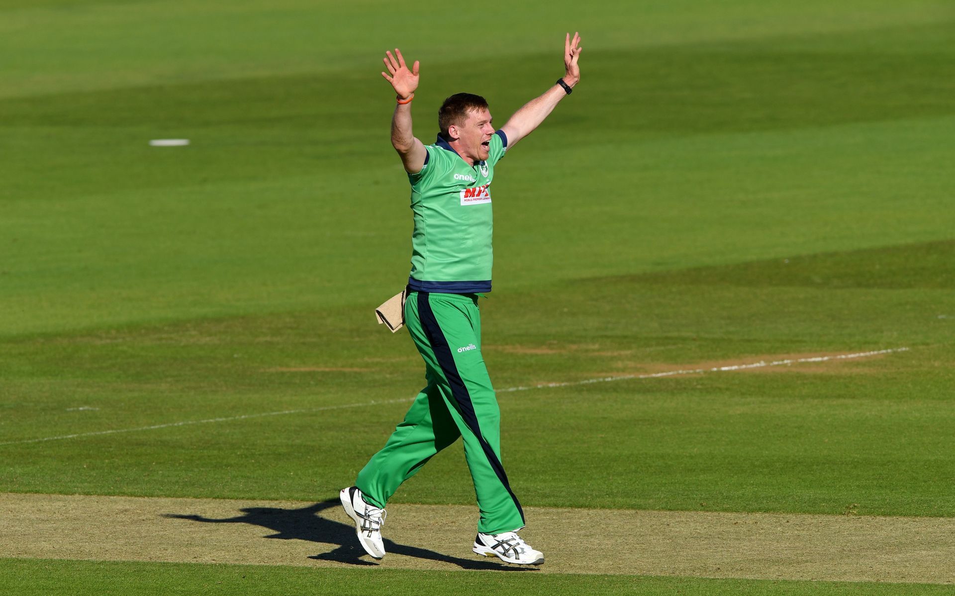 Craig Young found himself on a hat-trick in the series opener against India (File Image).