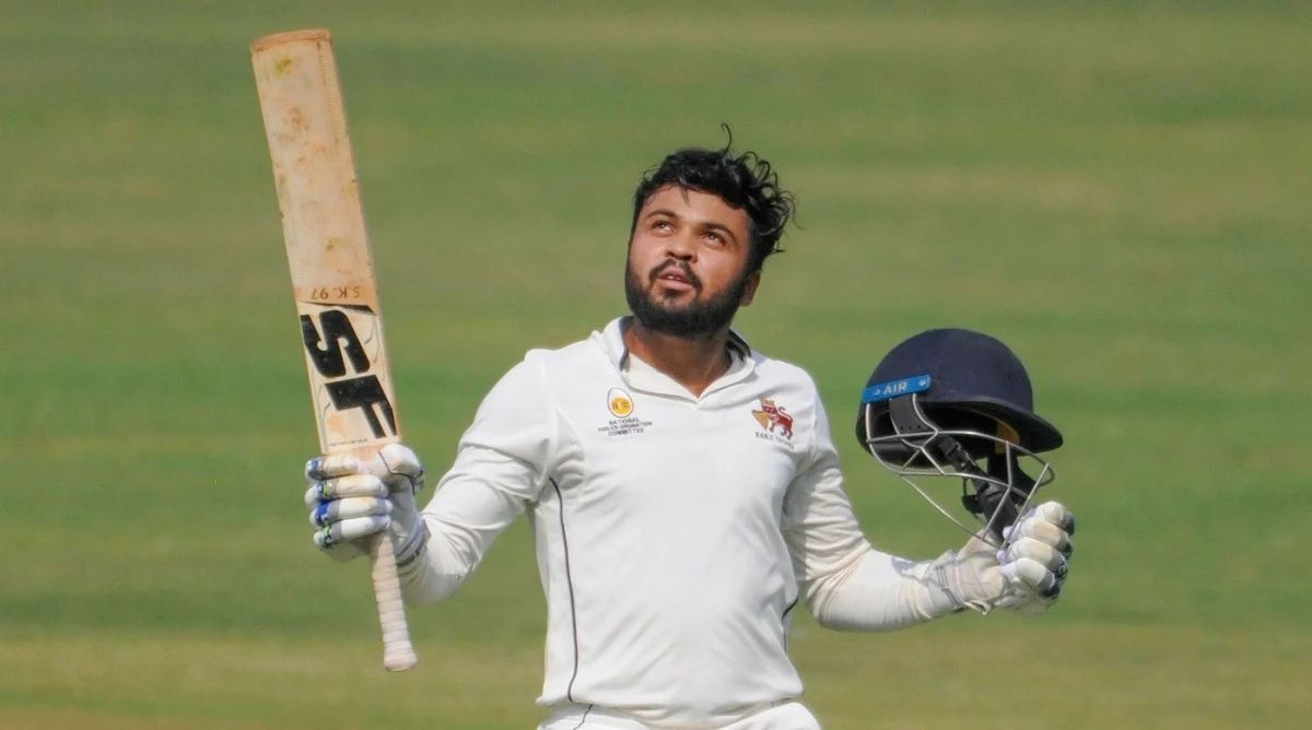 Hardik Tamore scored a fine hundred on Day 2 of Ranji Trophy 2022 semi-finals.