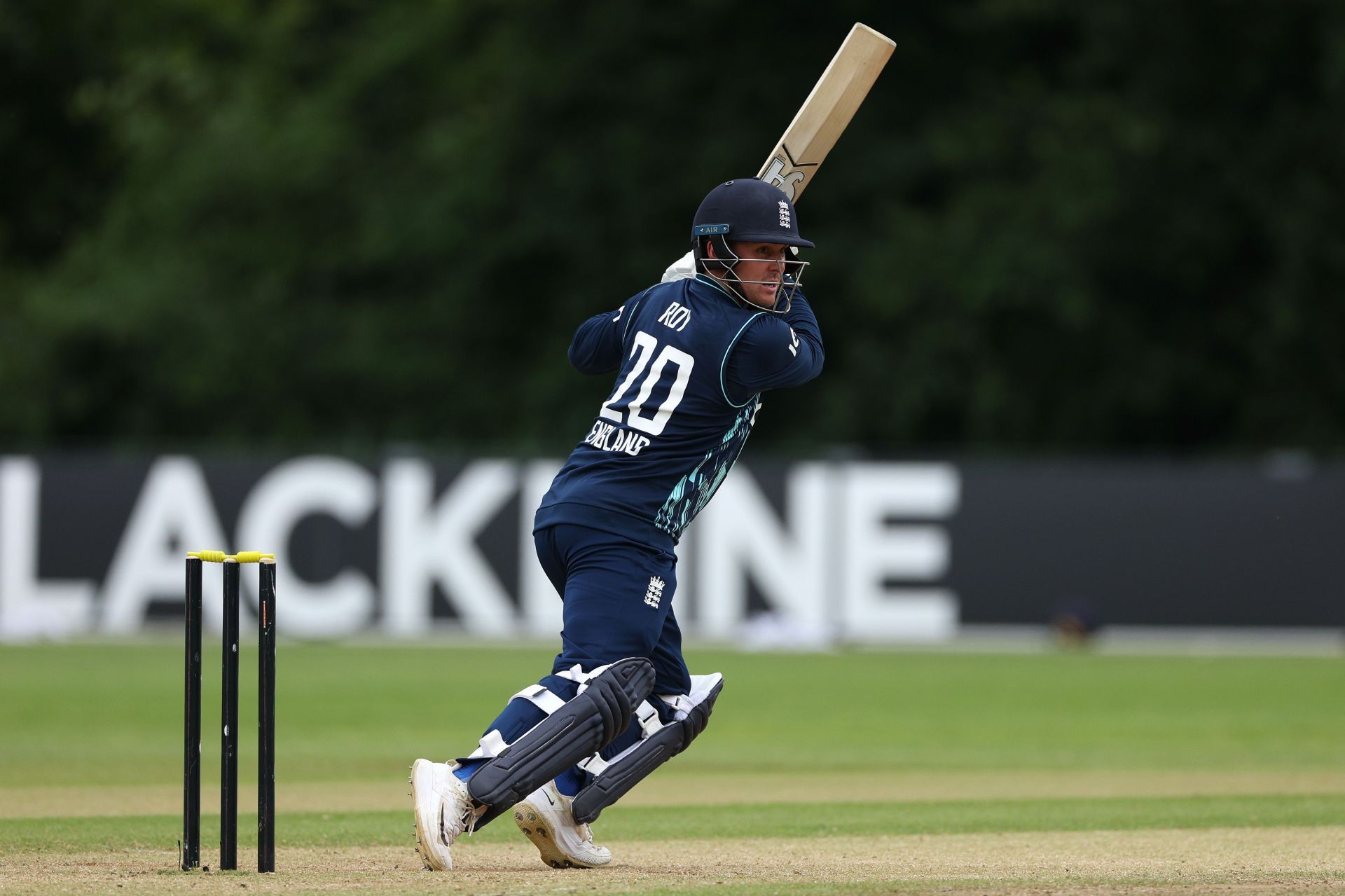 Jason Roy scored a match-winning half-ton for the visiting team (Image courtesy: Getty Images)