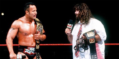 The Rock 'N' Sock Connection was a strange but incredibly entertaining tag team