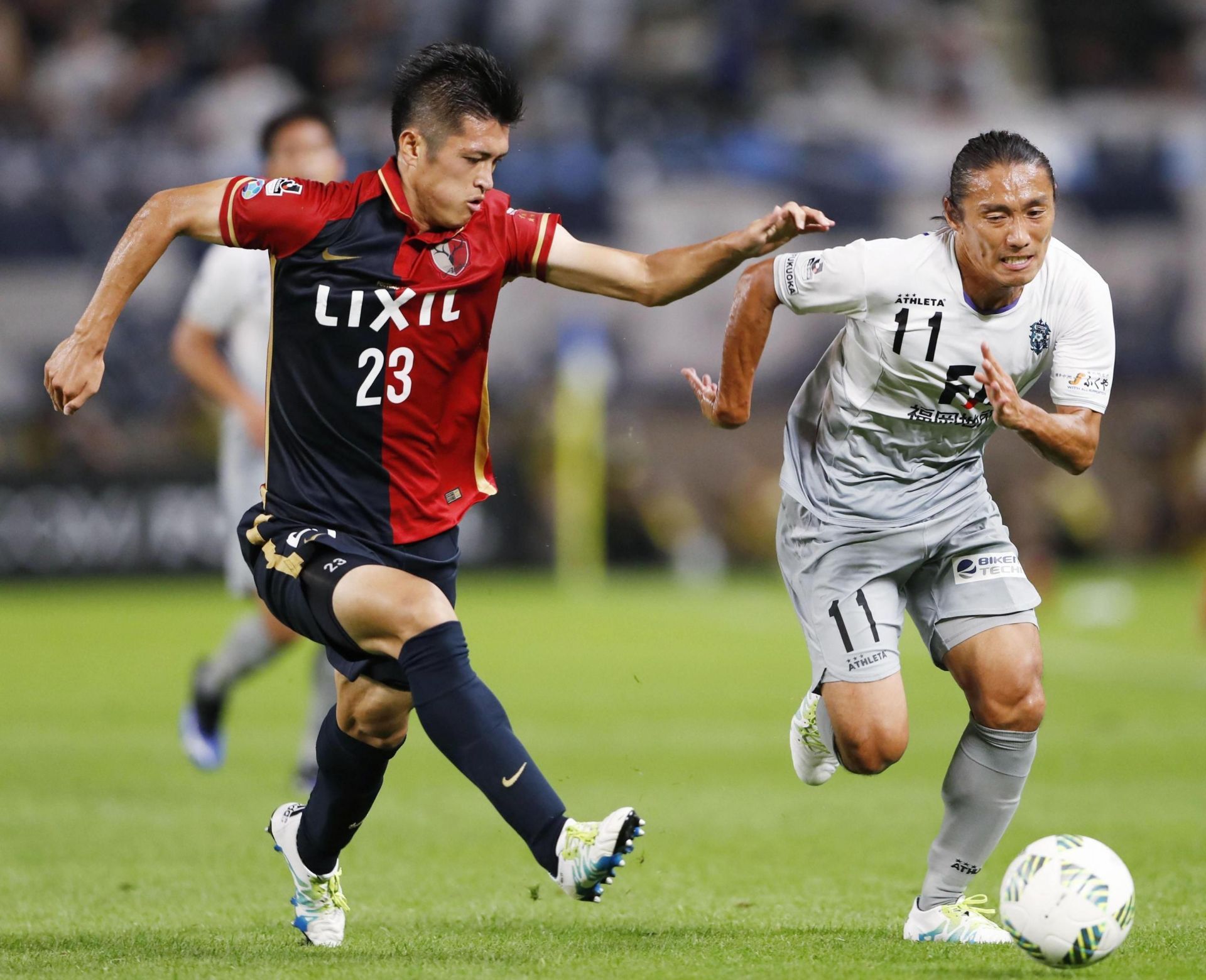 Avispa Fukuoka and Kashima Antlers meet in the J League Cup playoffs on Saturday