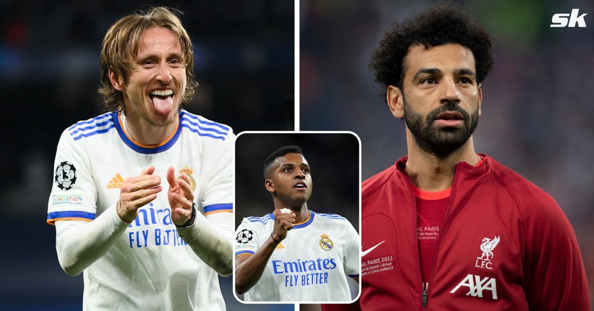 Real Madrid&#039;s Luka Modric told Liverpool&#039;s Mohamed Salah to try next time after Champions League final.