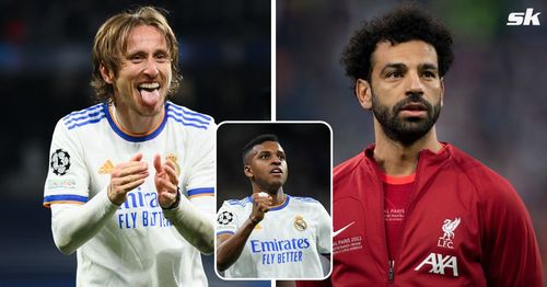 Real Madrid's Luka Modric told Liverpool's Mohamed Salah to try next time after Champions League final.