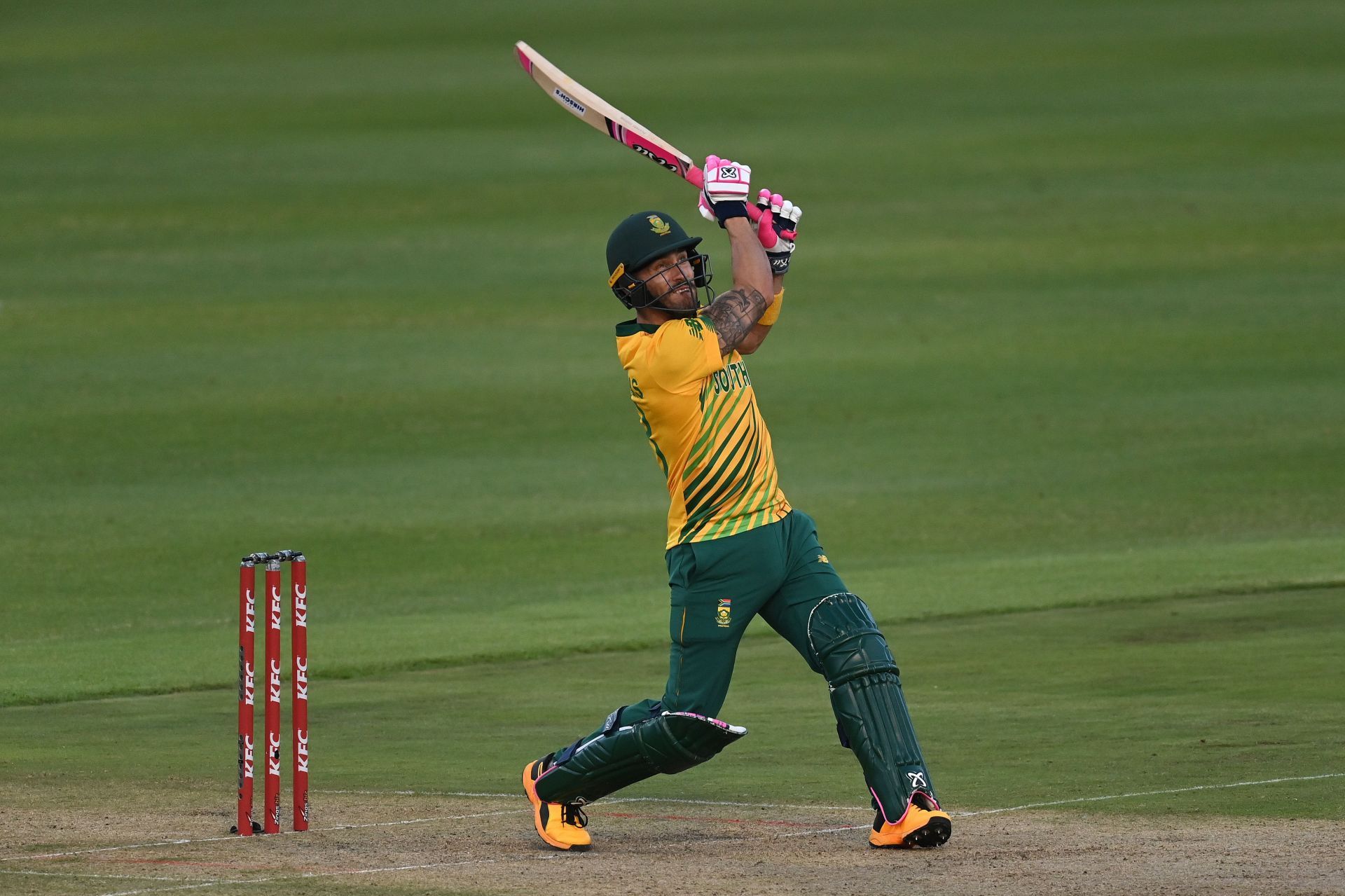 Faf du Plessis played his last T20I for South Africa in 2020 (Image Courtesy: Getty Images)