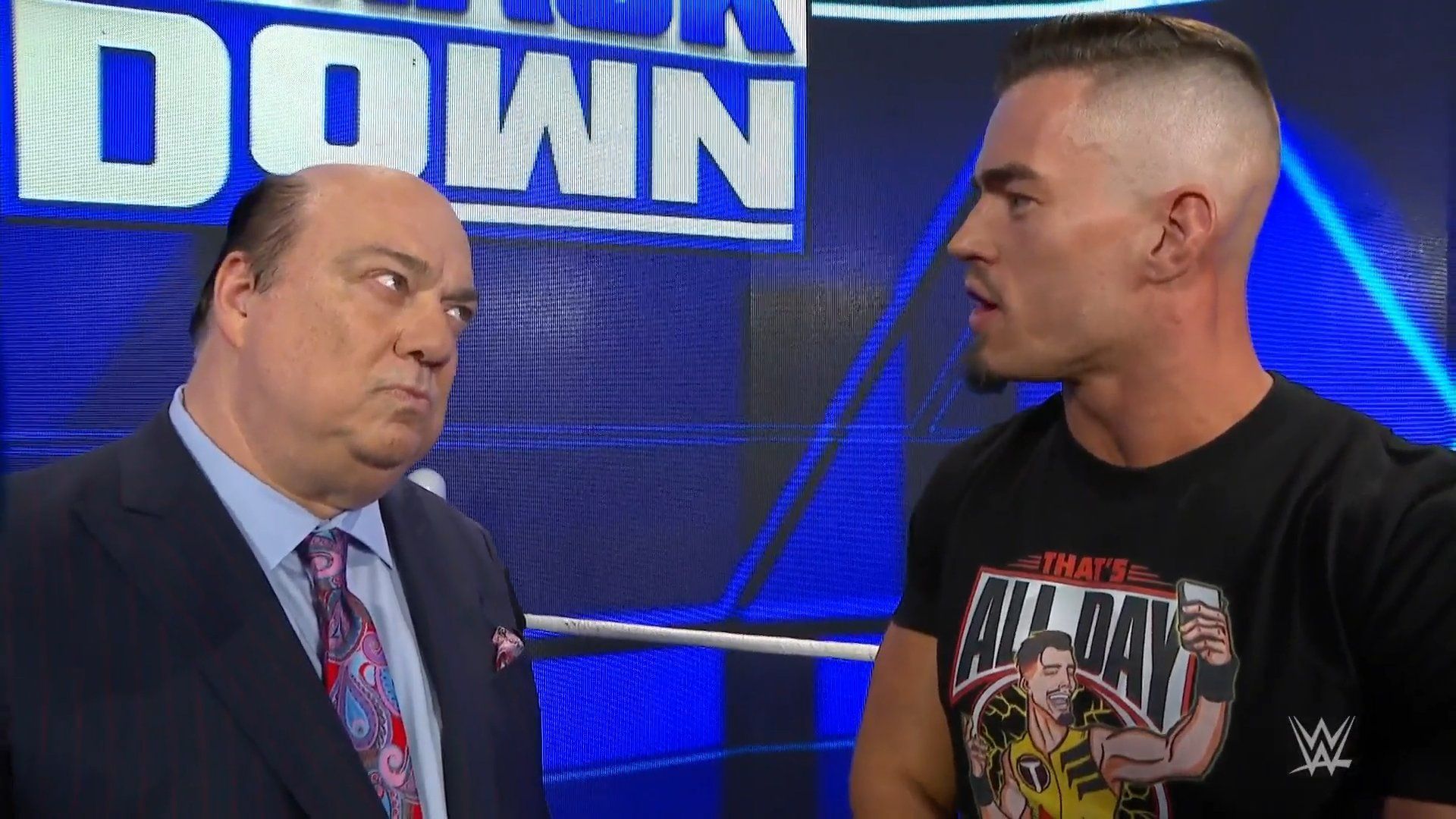 Paul Heyman failed to make a deal with Theory on WWE SmackDown
