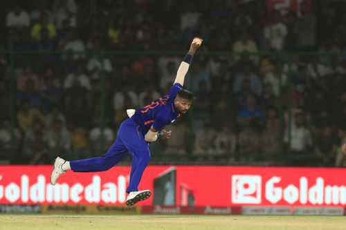 Hardik Pandya bowled an excellent spell in the first T20I against England