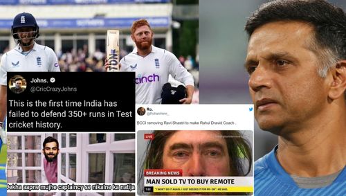 Top 10 Rahul Dravid memes after India loses yet another overseas Test in his tenure