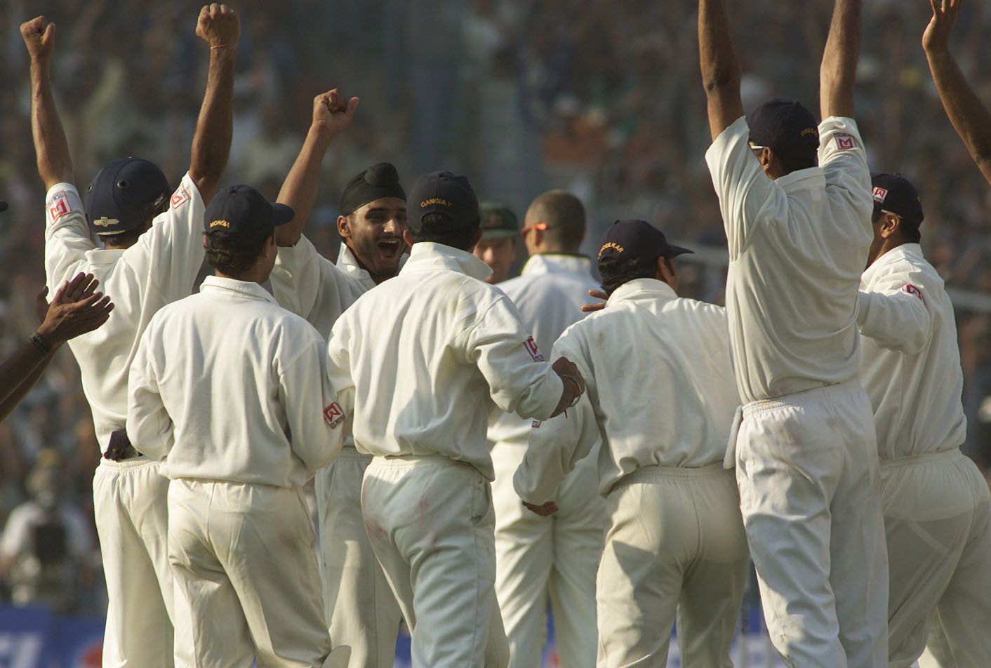 Harbhajan Singh picked up 32 wickets in 3 match Test series against Australia in 2001