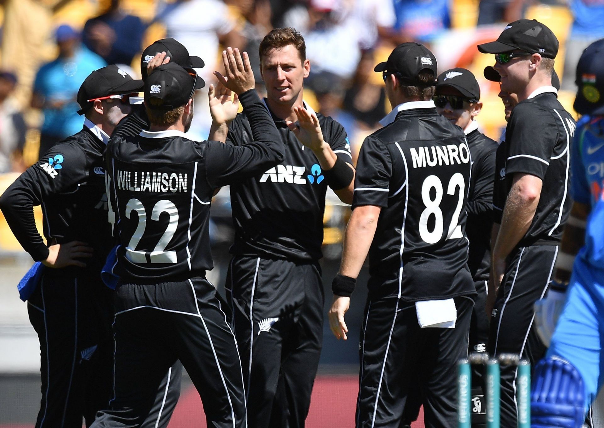 New Zealand will play three ODIs and three T20Is in the West Indies. (Credits: Getty)