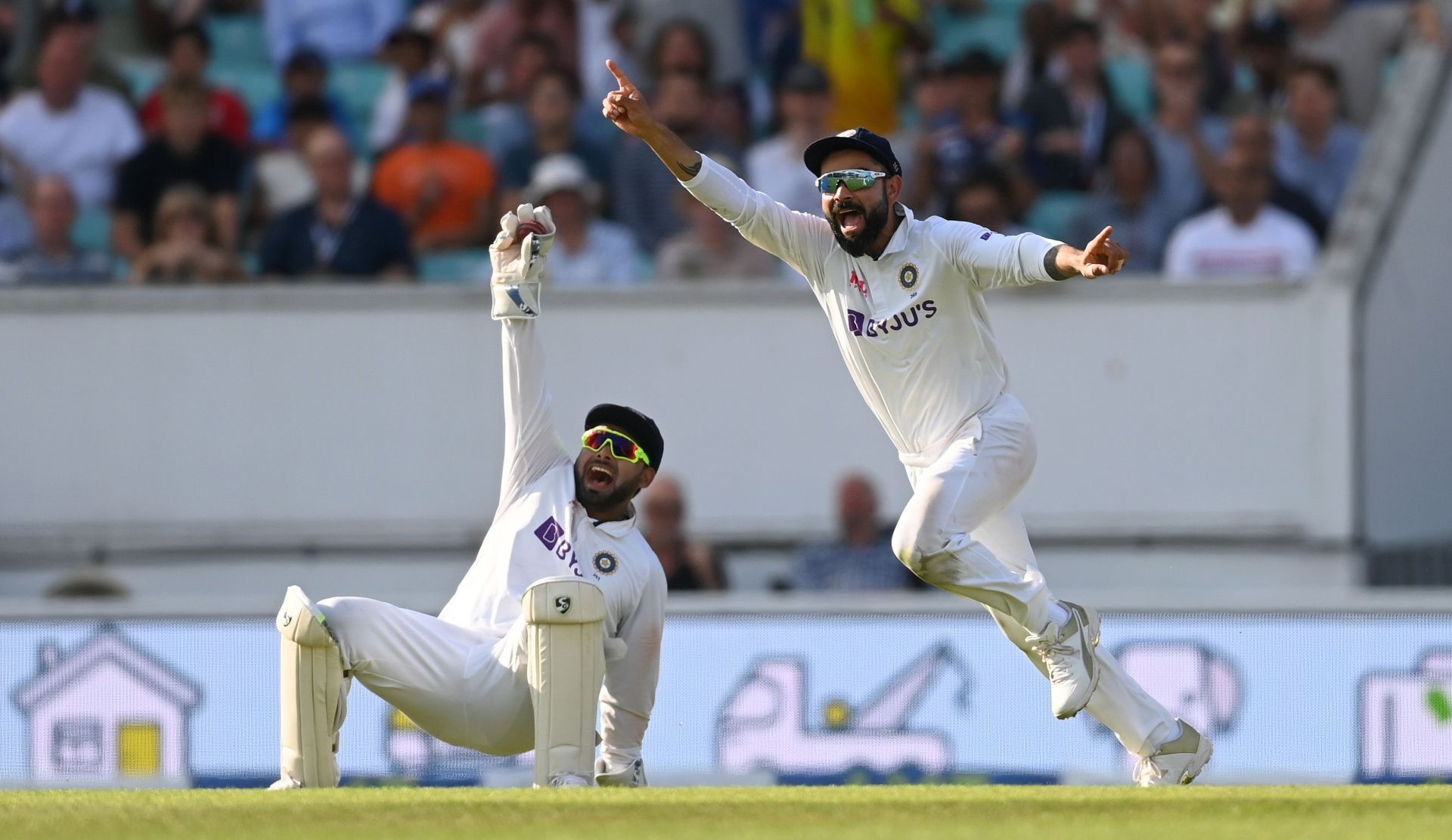 Rishabh and Virat Kohli recently played for India in an ICC World Test Championship match against England.