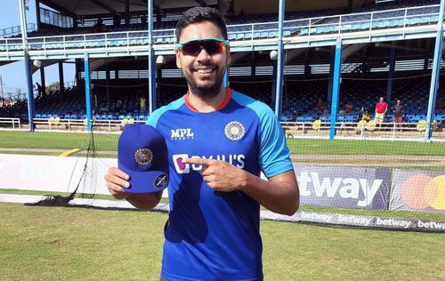 Avesh Khan has been named in India's squad for the Zimbabwe tour.