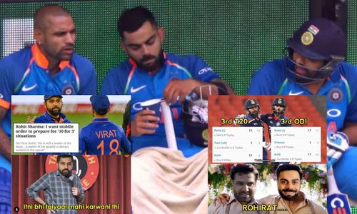 Shikhar Dhawan, Rohit Sharma, and Virat Kohli left the middle order with a lot to do in the third ODI against England at Old Trafford on Sunday (July 17).