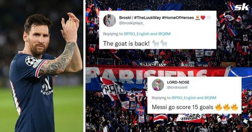 Lionel Messi's return has excited fans