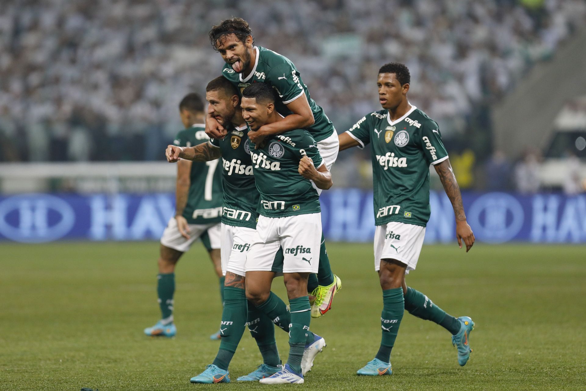 Palmeiras have a comfortable lead in the aggregate score against Cerro Porteno