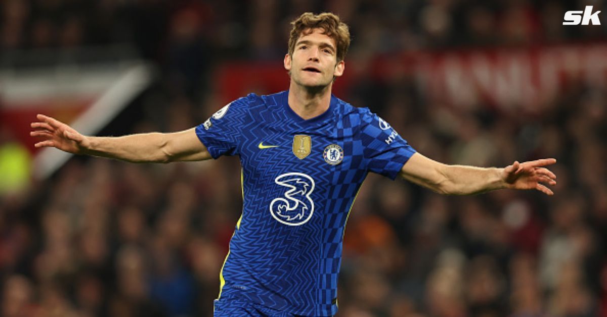 Chelsea defender and Barcelona target Marcos Alonso.