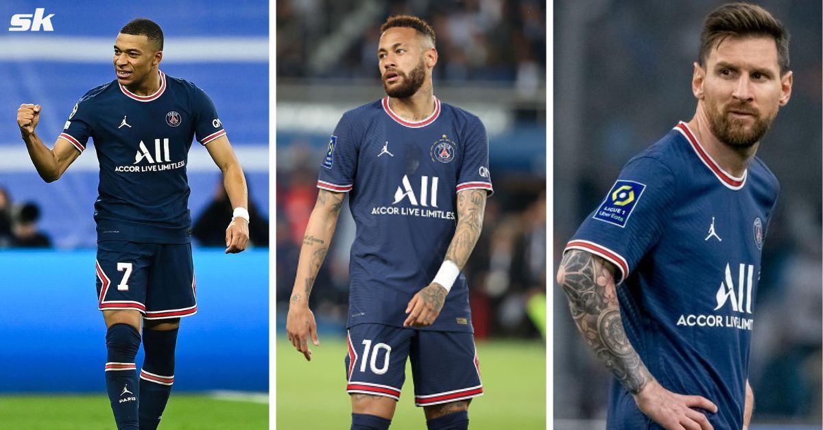 Lionel Messi, Neymar and Kylian Mbappe are the three superstar forwards.