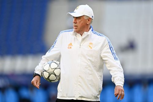 Real Madrid manager Carlo Ancelotti