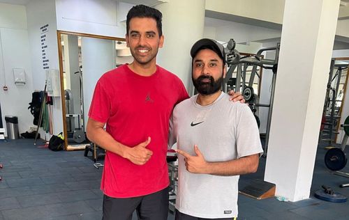 Deepak Chahar (L) and Amit Mishra (R).