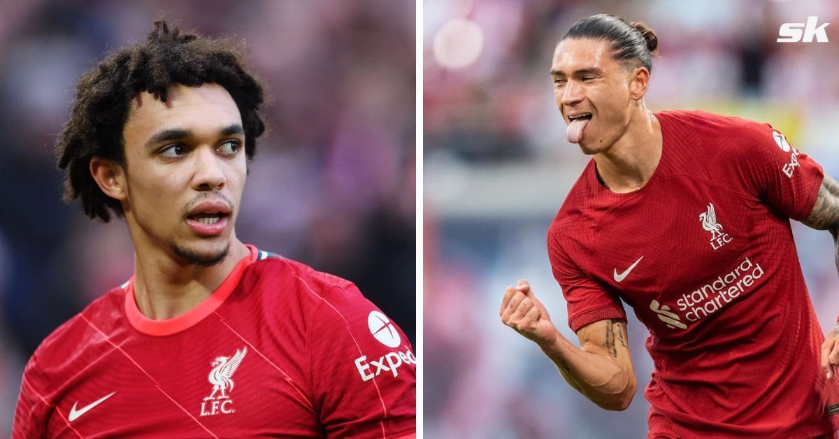 Trent Alexander-Arnold and Darwin Nunez are now teammates at Liverpool