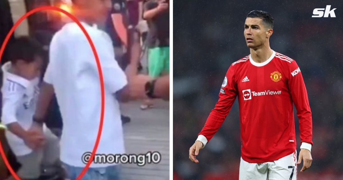 Cristiano Ronaldo&#039;s son was spotted in a Spanish club&#039;s jersey